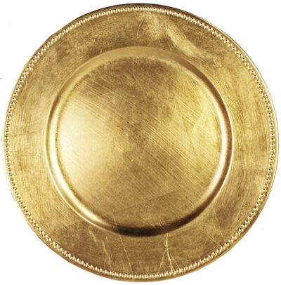 PODTALERZ ZŁOTY PODSTAWKA POD TALERZ Ø 33 P0046-33A
