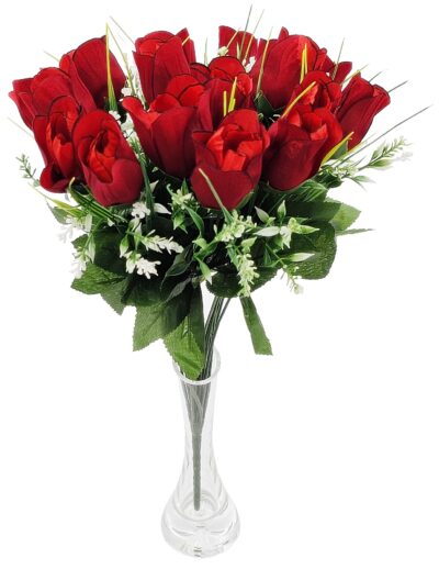 Bukiet róży x18 czerwony