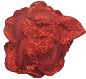 RÓŻA BROKAT CZERWONY 2