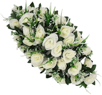 GOTOWA KOMPOZYCJA RÓŻE ECRU P X35