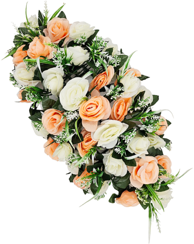 GOTOWA KOMPOZYCJA P X35 ECRU POMARAŃCZOWY