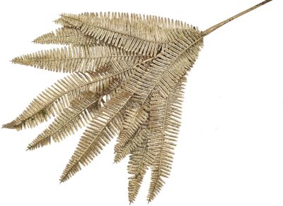 BUKIET LIŚCI PAPROCI ZŁOTY