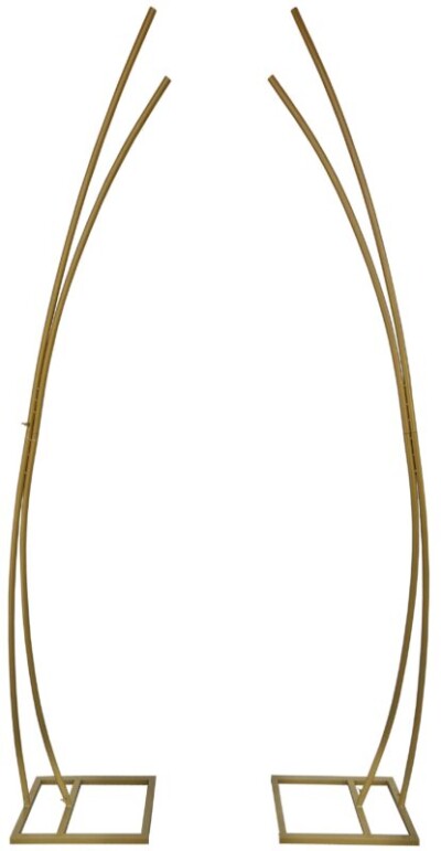 STELAŻ ŚLUBNY ZESTAW ŁUKÓW NA KWIATY 220 CM