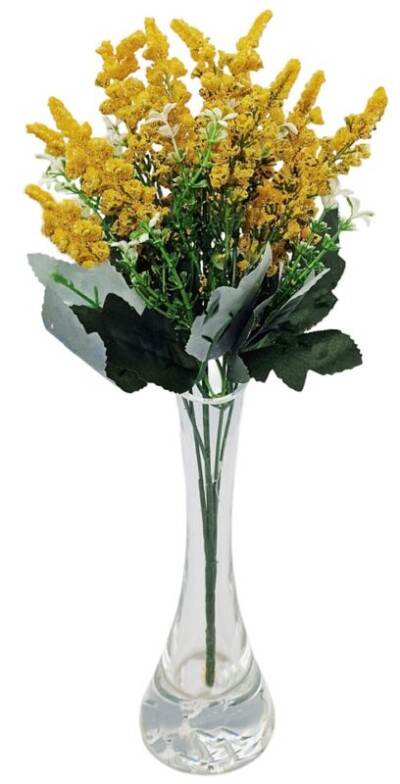 Bukiet dekoracyjny wrzos żółty XY5301