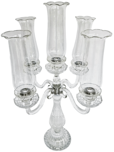 Kandelabra szklana świecznik 69 cm 2559-5