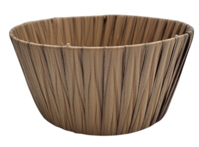 OSŁONKA HL-25001 BRĄZOWA ⌀ 20CM HL-25001