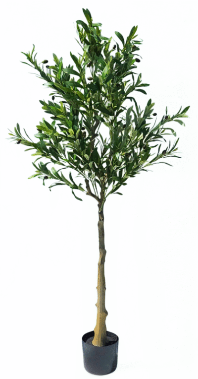 SZTUCZNE DRZEWKO Oliwkowe 160 CM rośliny zielone Oliwka Oliwnik