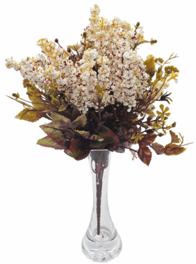 BUKIET DEKORACYJNY KULECZKI X7 DODATEK WRZOS