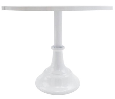 METALOWA PATERA L ⌀30cm YX20-58 BIAŁA
