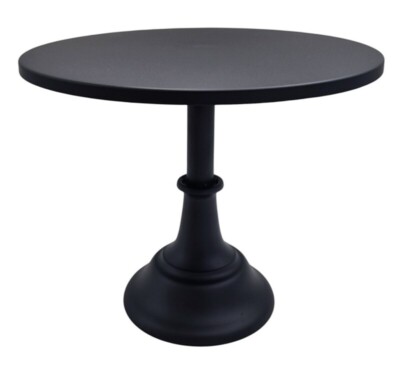 METALOWA PATERA L ⌀30cm YX20-58 CZARNA