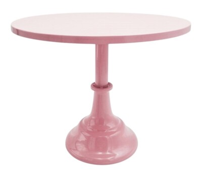 METALOWA PATERA L ⌀30cm YX20-58 RÓŻOWA