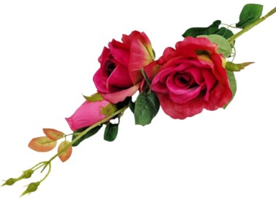 Gałązka róży JG1 fuksja