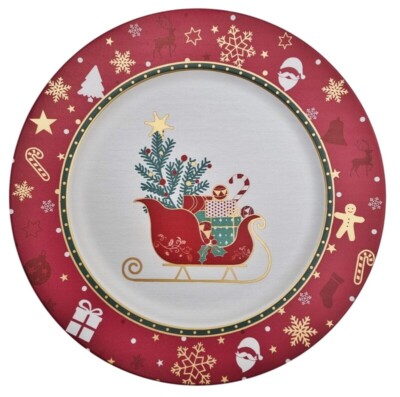 ŚWIĄTECZNY PODTALERZ podstawka pod talerz Ø33 UP01-109