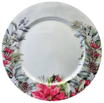 ŚWIĄTECZNY PODTALERZ podstawka pod talerz Ø33 F837-ZY-043