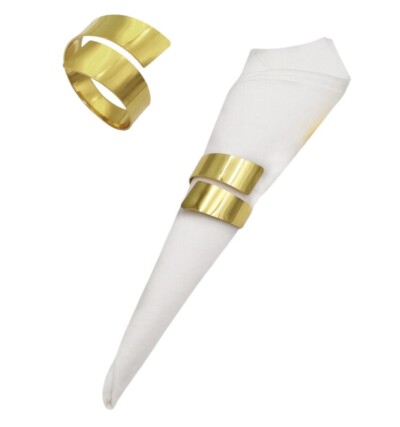 Pierścień obrączka na serwetę x4 P10A