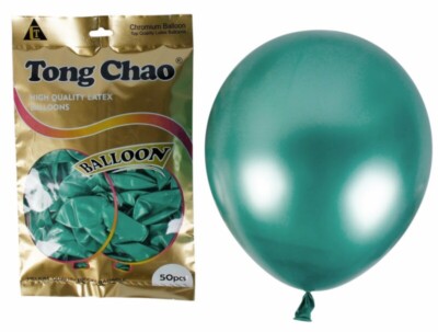BALONY LATEKSOWE 12 CALI 50 SZTUK ZIELONE