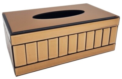 CHUSTECZNIK - POJEMNIK NA CHUSTECZKI PY-ZJH12 ZŁOTY BRĄZ