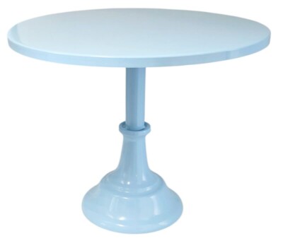 METALOWA PATERA L ⌀30cm YX20-58 NIEBIESKA