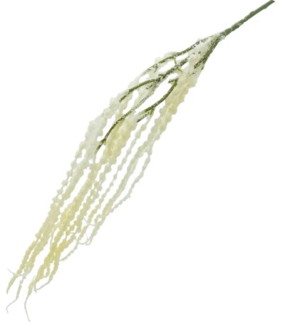 Dekoracyjna gałązka wisząca amarantus ME25380 kremowa 80 cm