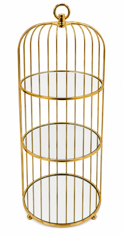 Patera Klatka 3-Pozimowa F1439-3 Złota