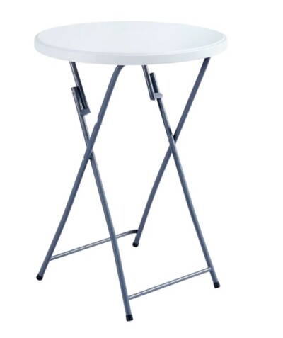 Stół koktajlowy biały 110cm/80cm